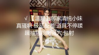 ❤️√ 【温顺】邻家清纯小妹真骚啊 极品反差 道具不停蹂躏抽插粉嫩骚穴 包射