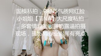 国模私拍，PANS气质网红脸小姐姐【TINA】大尺度私拍，多套情趣制服露奶露逼拍摄现场，摄影师专业指挥有亮点 (2)